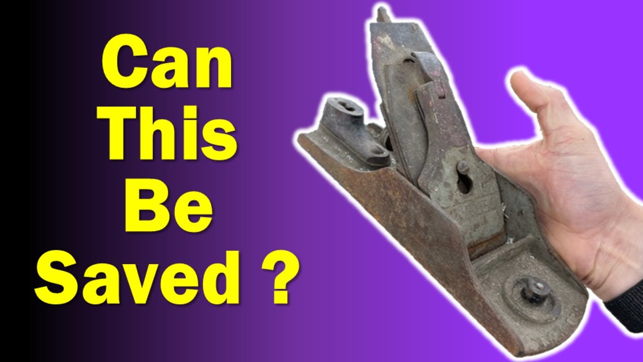 Hand Plane Restoration | Stanley Bedrock 604-1/2 Resurrection