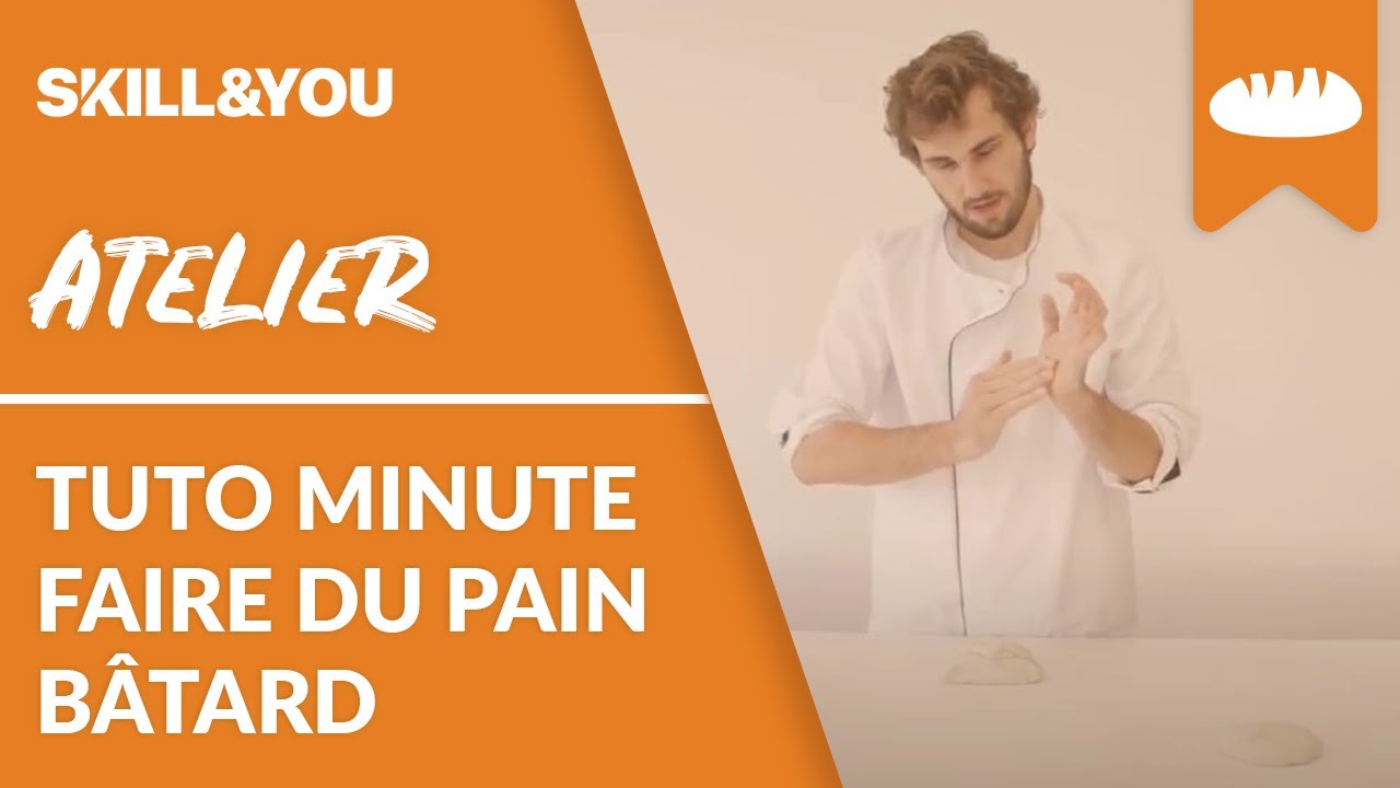 Le fa&ccedil;onnage rapide et simple d'un pain b&acirc;tard | Tuto Boulangerie Skill and You