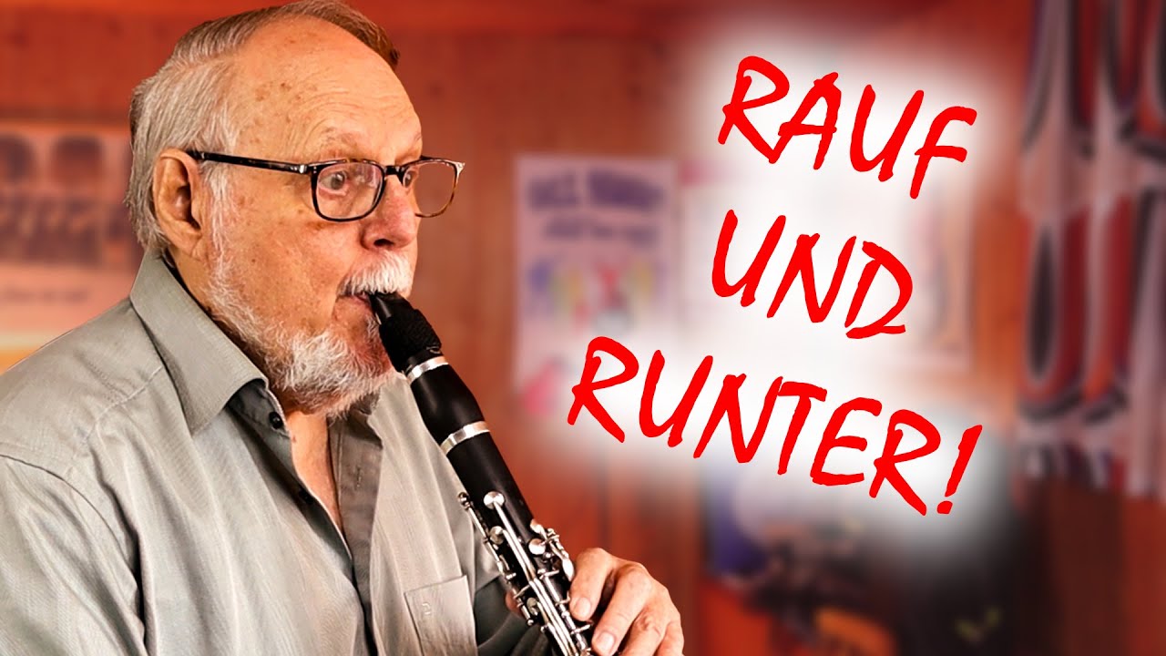 Wir spielen alle Töne in Chalumeau-  und Klarinettenregister | Klarinette Spielen Lernen