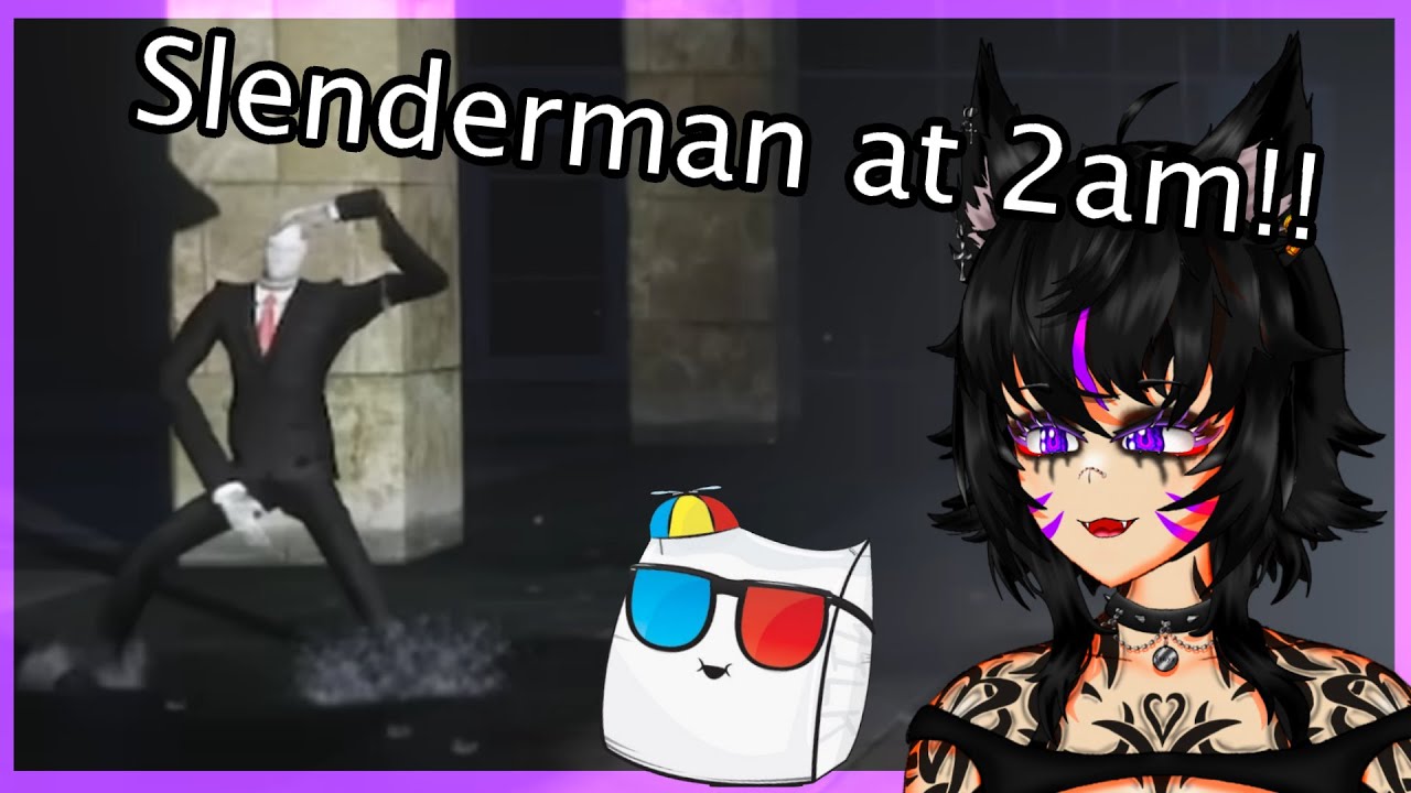 Slenderman at 2am!! Fenyx Reacts to Smii7y Modded Murder Maze