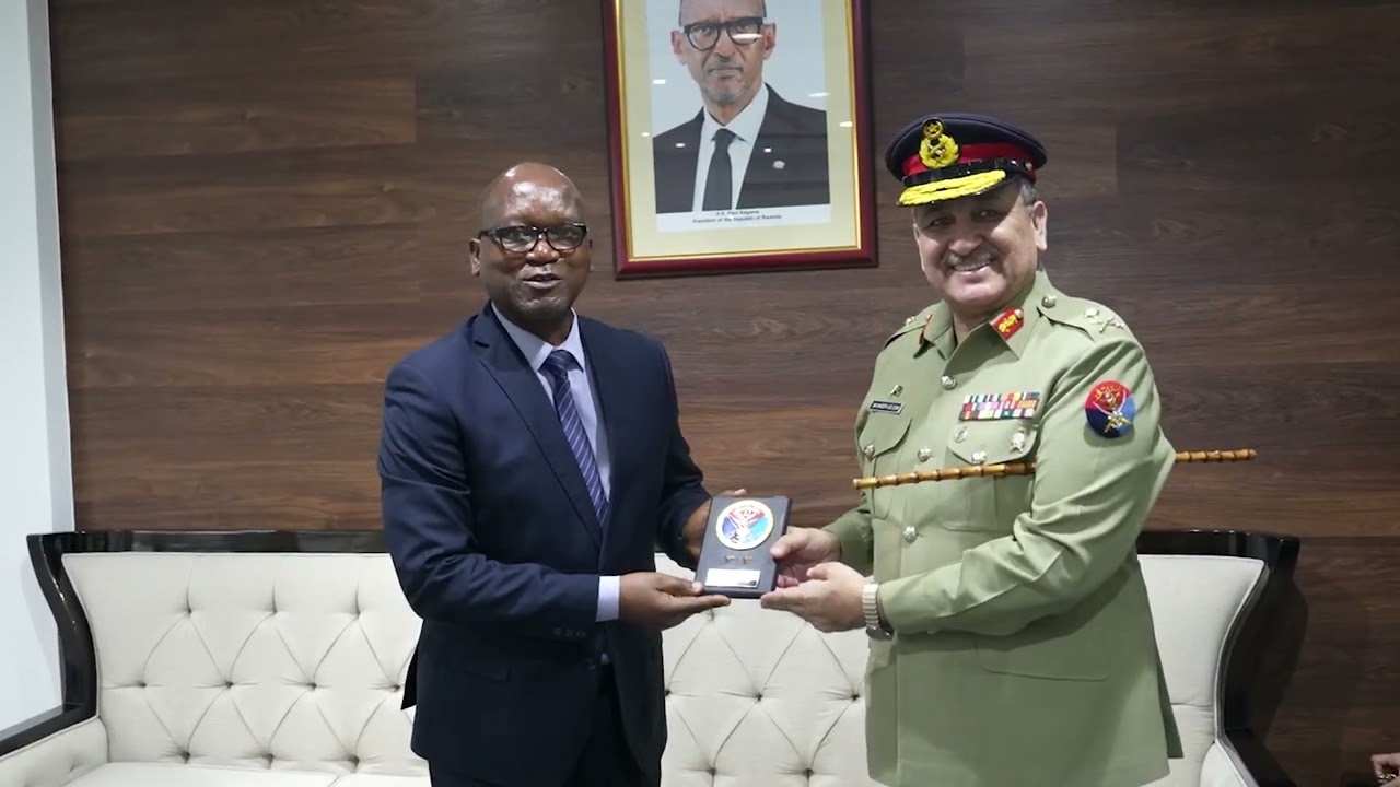 Minister of Defence meets a delegation from Pakistan Armed Forces | Kigali, 20 January 2025