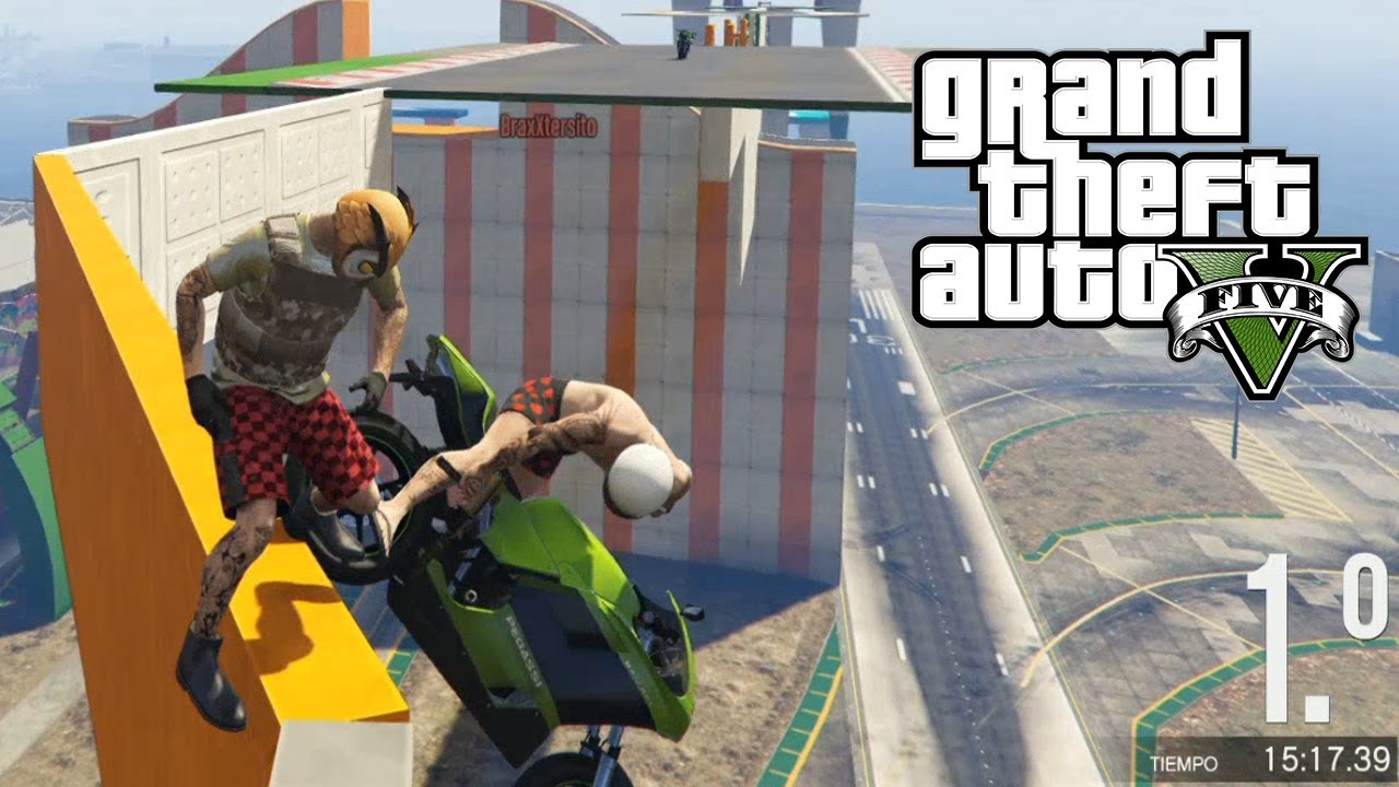 SOY UN POCO HATER...(SE ENFADA XD) PARKOUR GTA V