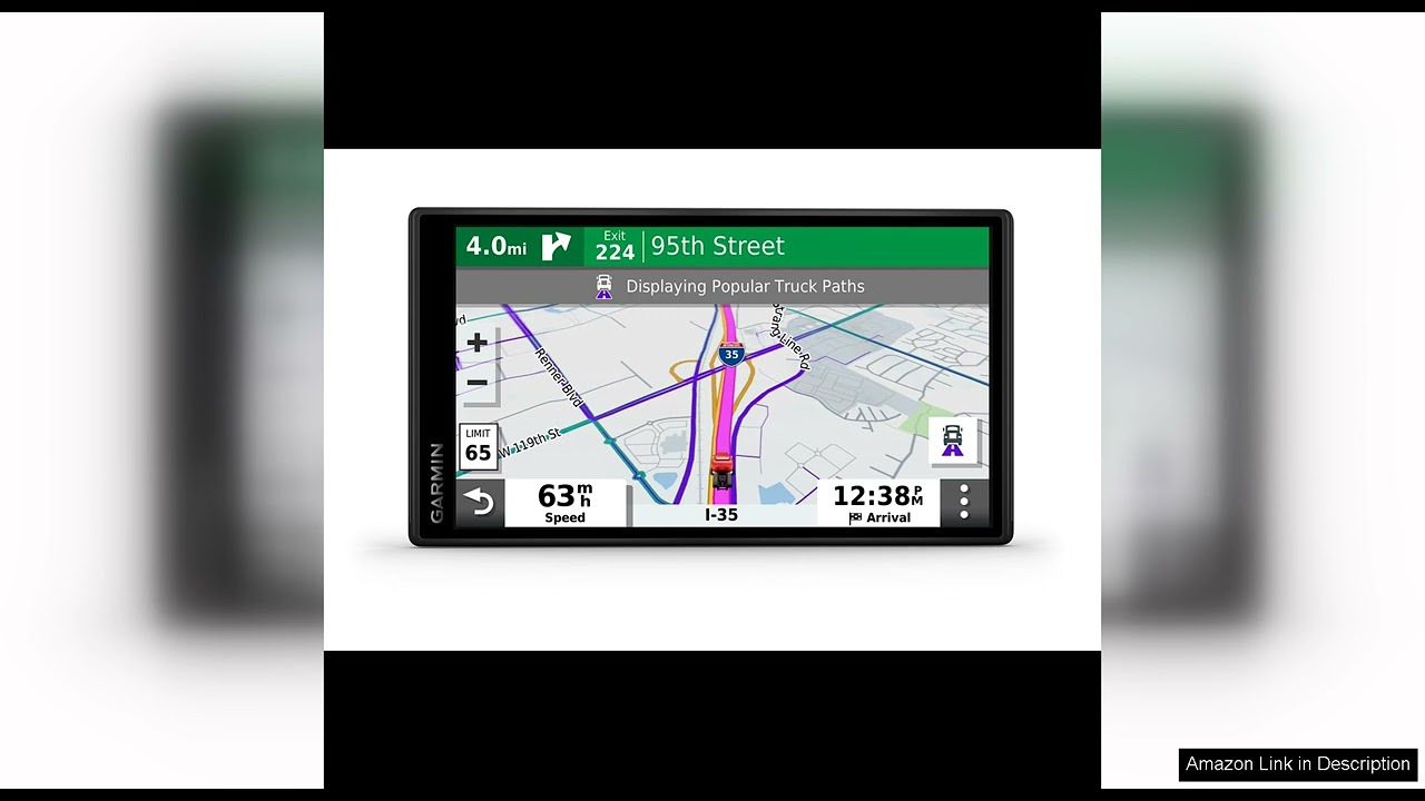 Garmin Dezl OTR500, 5.5-inch GPS Truck Navigator, Custom Truck Routing and Load-to-Dock Review