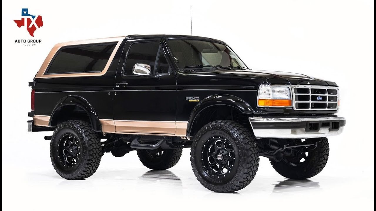 1996 FORD BRONCO EDDIE BAUER 6
