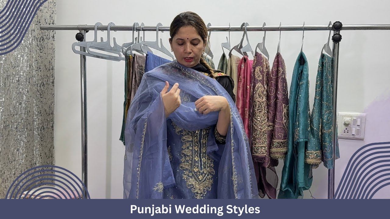 Punjabi Wedding Styles | Majha Creations Mohali #boutique #2025