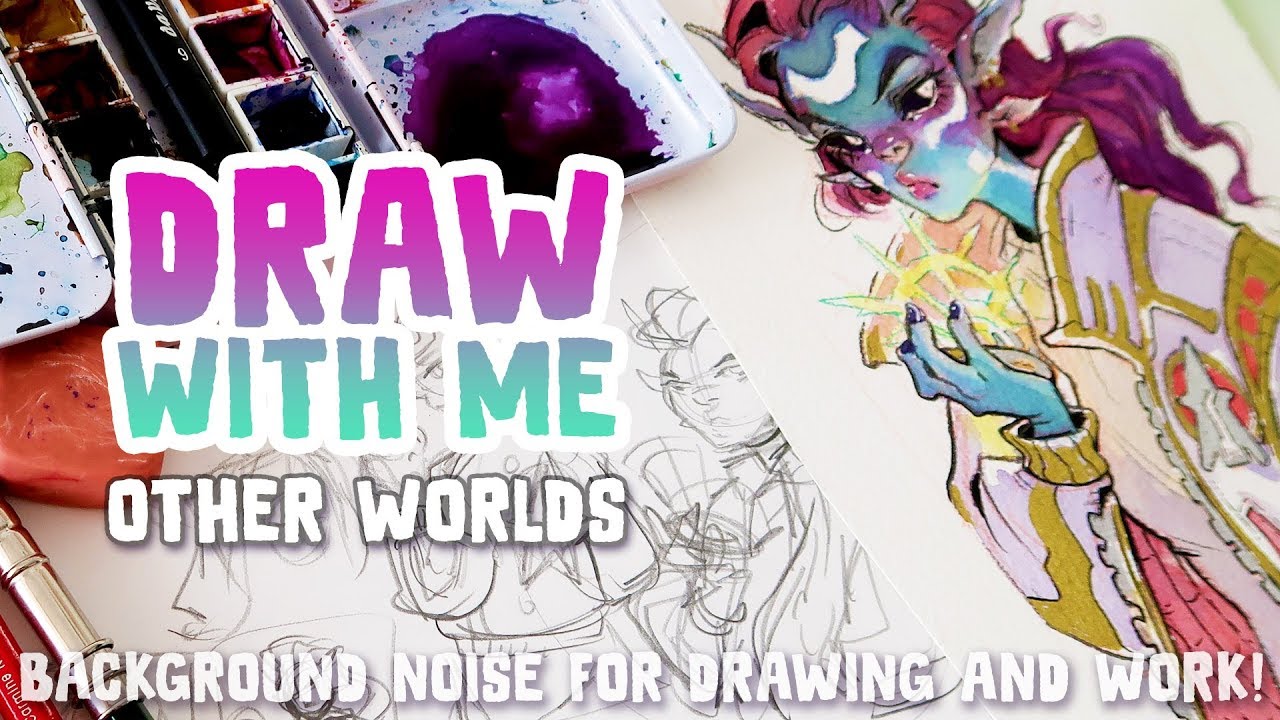 Grumpy Alien Space Explorer DRAW WITH ME Ep 20