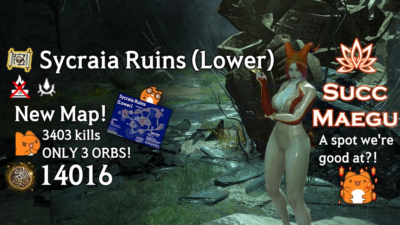 BDO | Sycraia Ruins Lower 14016 (L2) with Spot Guide | Succession Maegu