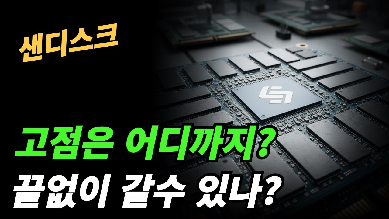 (샌디스크) 고점은 어디인가?