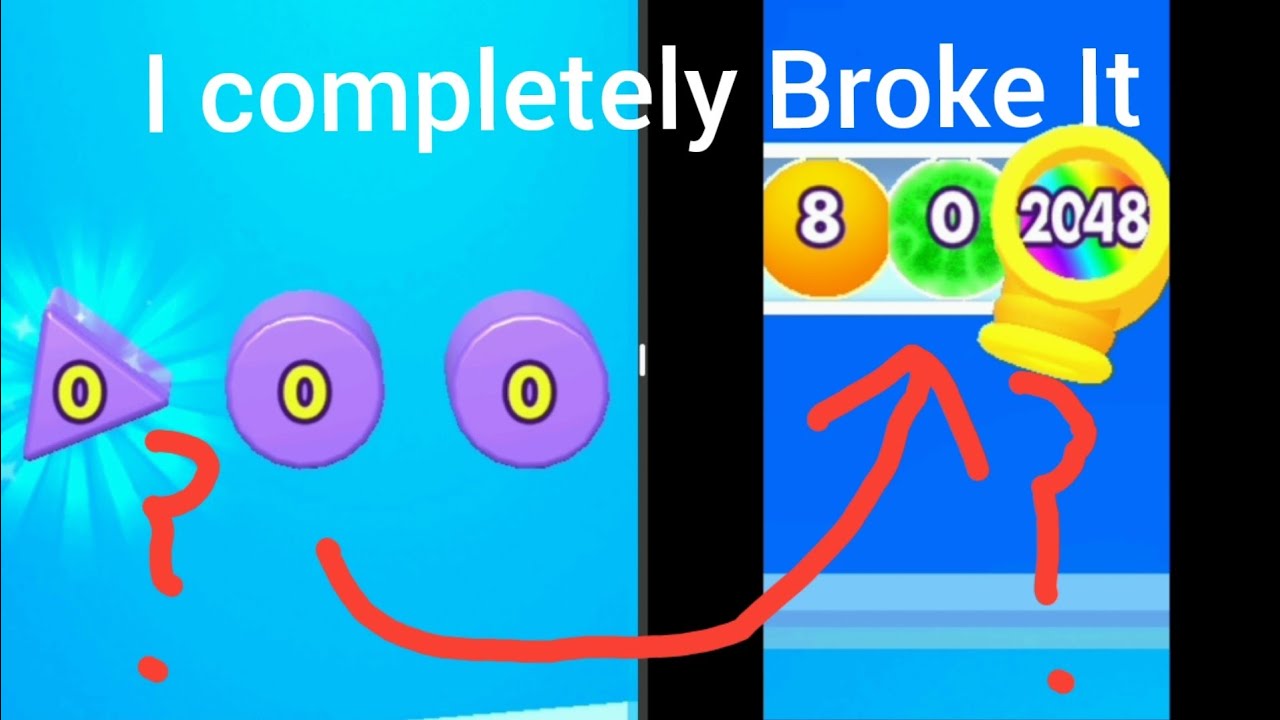 I have Completely broken this game || Bounce merge #3