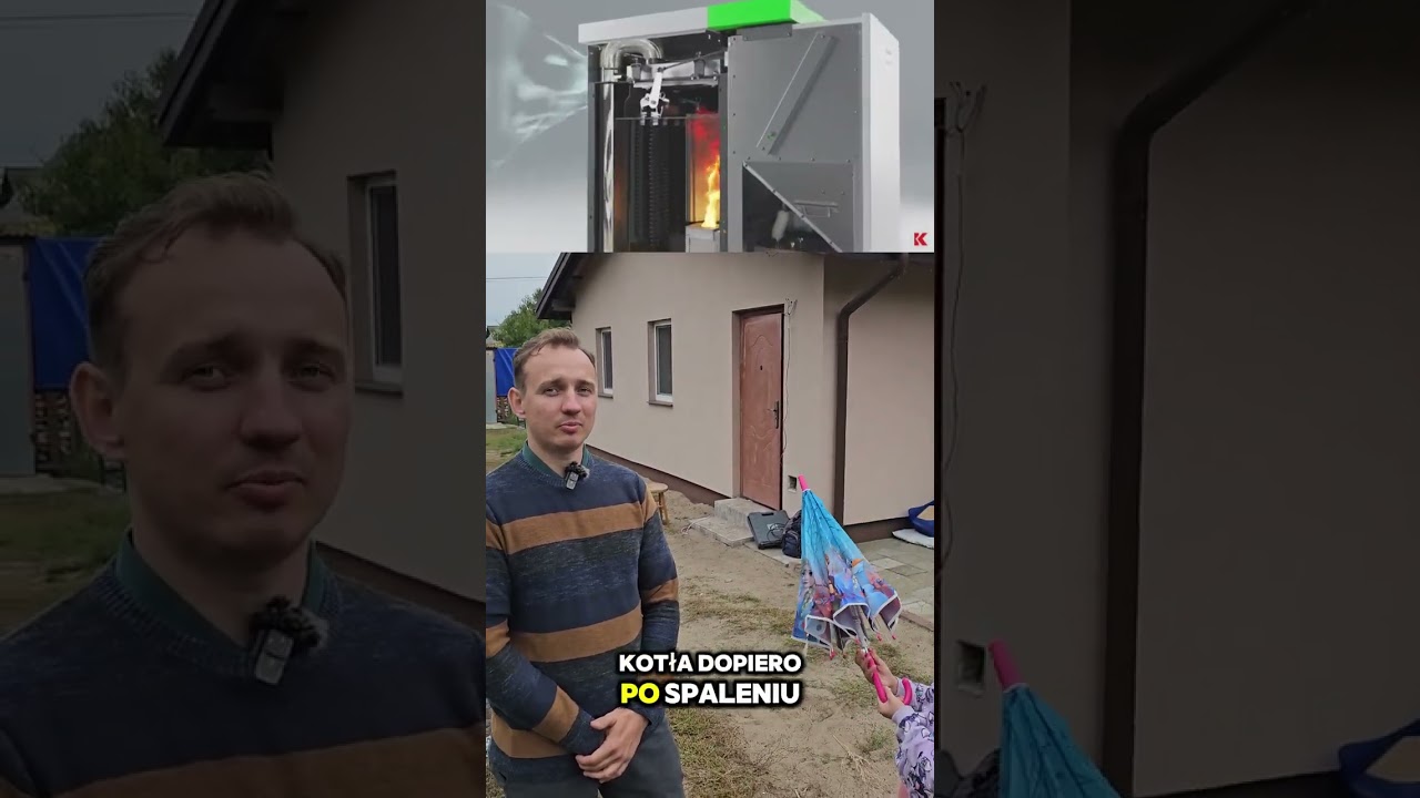 🔥Mini Matic kocioł na pellet Full samoczyszczący🔥1 raz w roku obsługa #kociołnapellet