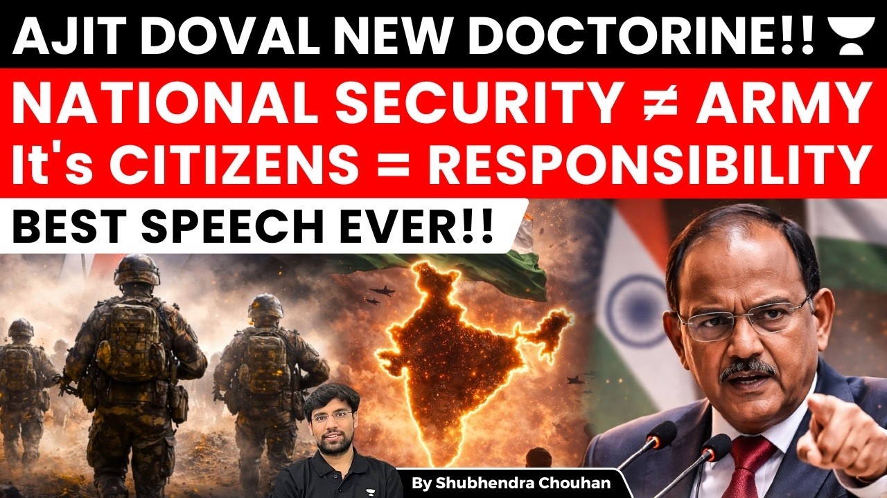 India&rsquo;s New National Security Doctrine Explained | Power of Citizens Beyond the Army