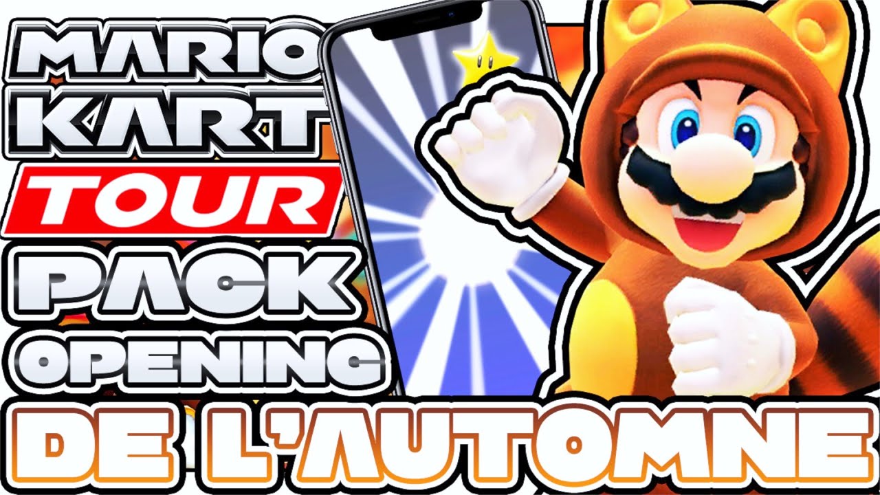 PACK OPENING | TUYAU DE L'AUTOMNE¹ 🍁 | LA CHANCE DU TANUKI ??? 🍀 - MARIO KART TOUR FR