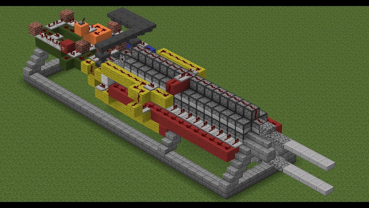 【Minecraft軍事部】2500弾頭キャノンで色々撃つ！！【配布あり】