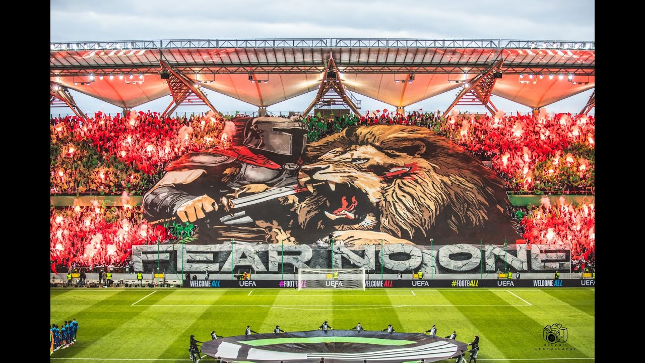 Fear No One  - Nie bój się nikogo  - Oprawa na meczu Legia  - Chelsea