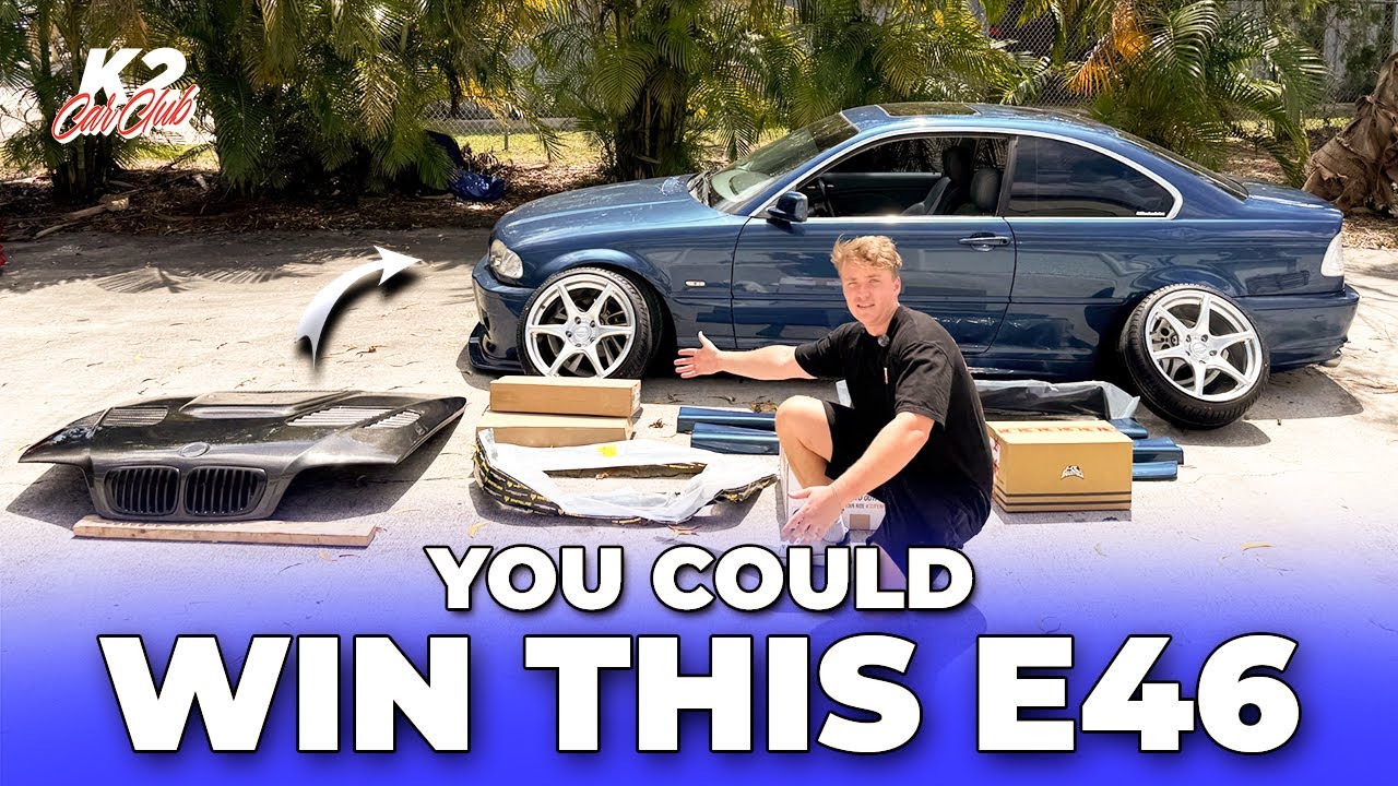 Transforming Our BMW E46 Giveaway Car