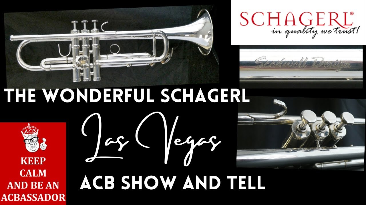 ACB Show & Tell: Schagerl "Las Vegas" Trumpet from their Intercontinental Series!