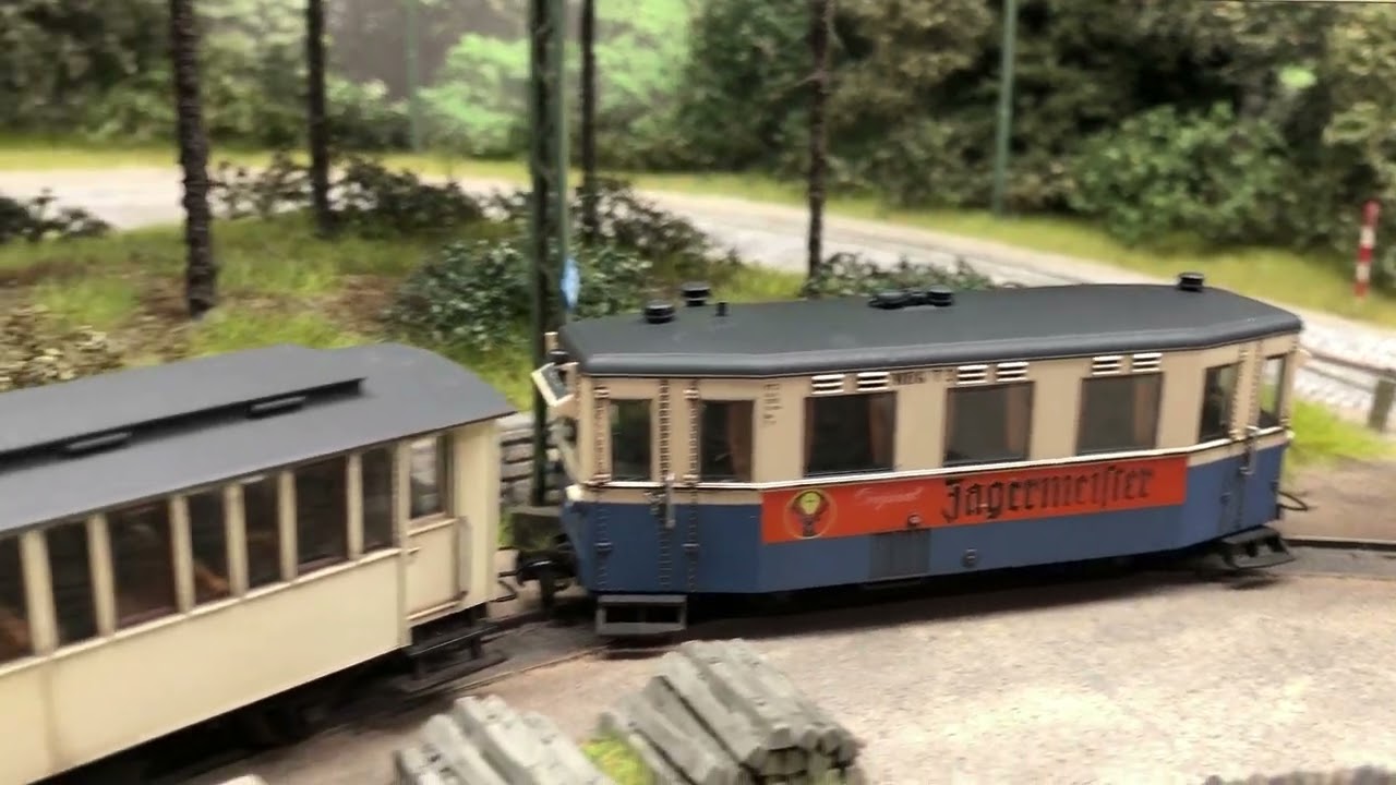 Triebwagen Schmalspur Tillig T1 H0m Sound