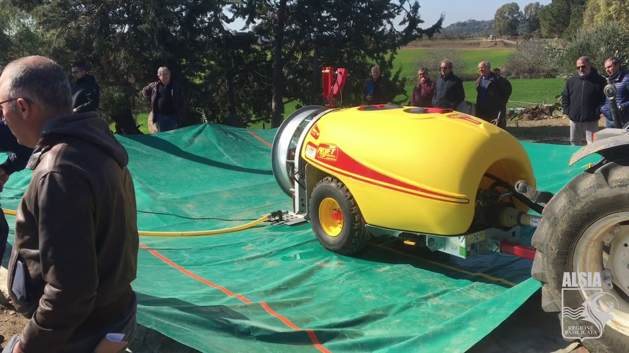 Macchine irroratrici: poche quelle controllate