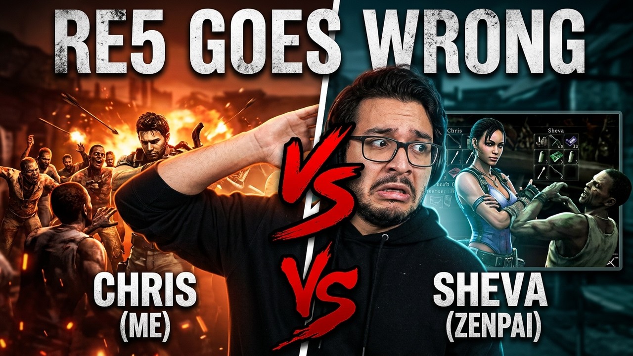 GabrielK1N Plays RE5 With @Zendmag