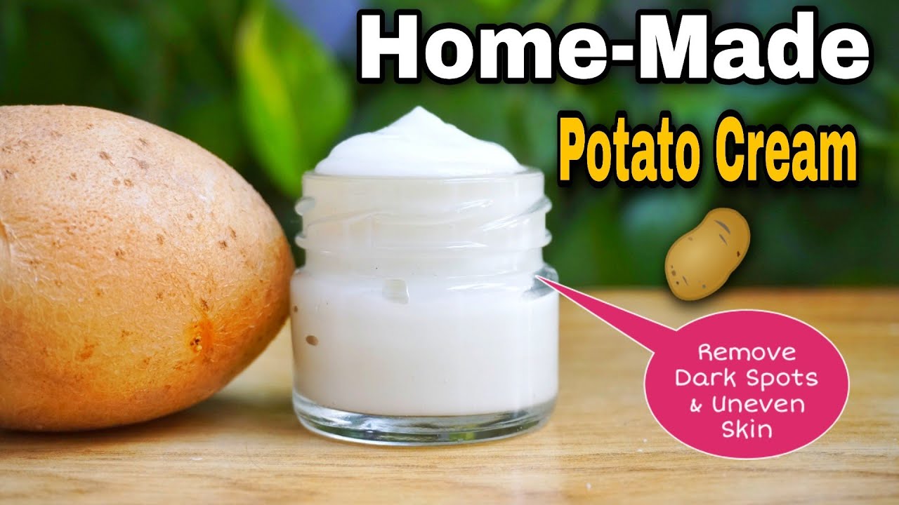 HomeMade Potato Cream: How To Make Potato Cream| Remove Dark Spot,Suntan,Pigmentation& Get Fair Skin