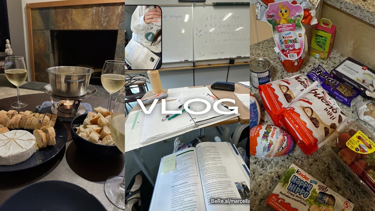 um dia comigo morando no Canadá | high school, girls night, fazendo ovo de Páscoa, jantar | vlog🇨🇦