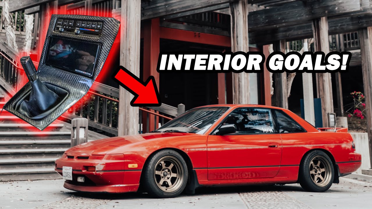 Интерьер S13 240sx полностью переработан в стиле JDM! | OEM+ карбон, укороченный рычаг переключен...