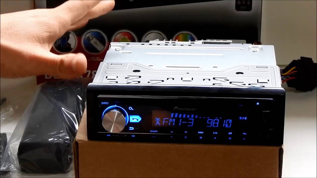 Lançamento do CD Player Pioneer DEH X7880BT