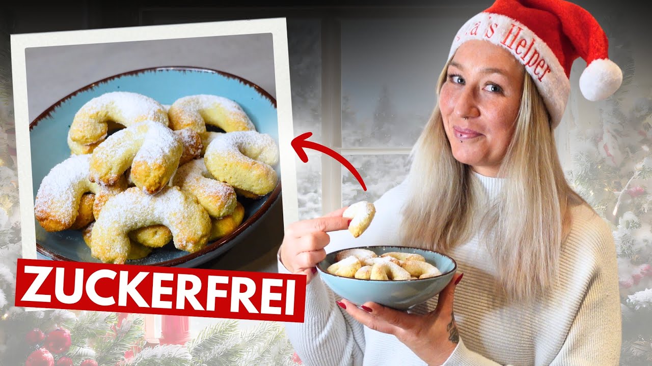 Die BESTEN und LECKERSTEN Low Carb Vanillekipferl EVER!