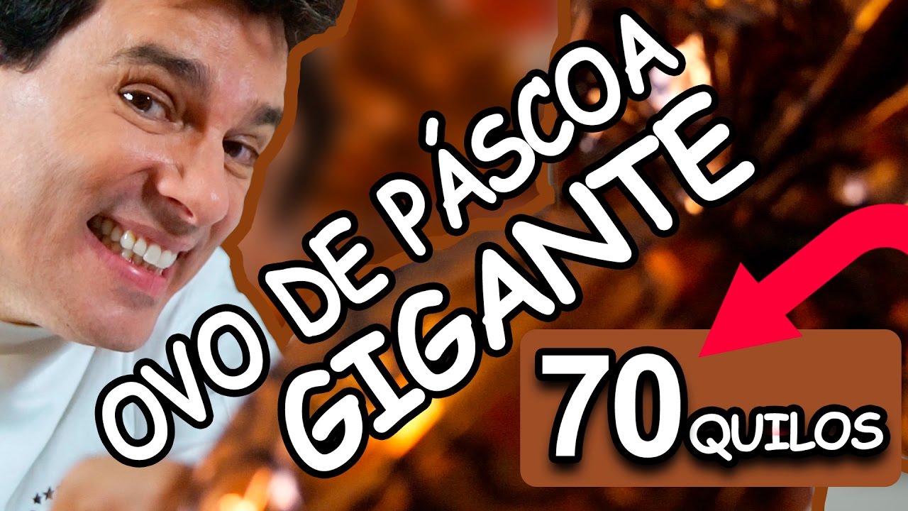 OVO GIGANTE DE 70 QUILOS. OLHA NO QUE DEU!