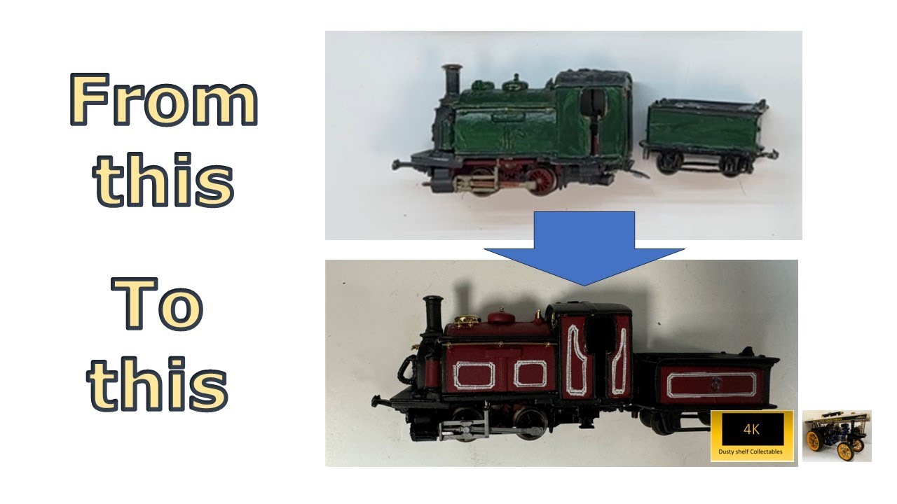 Restoration of A 009 narrow gauge Ffestiniog Railway Small England 'Prince' Loco & kit build.