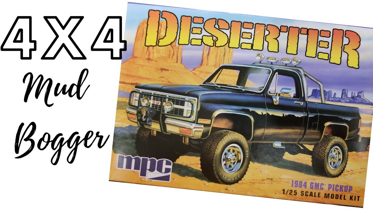 MPC 1984 GMC 4X4 Build PT:1 + Weathering Tips. 1:25 scale