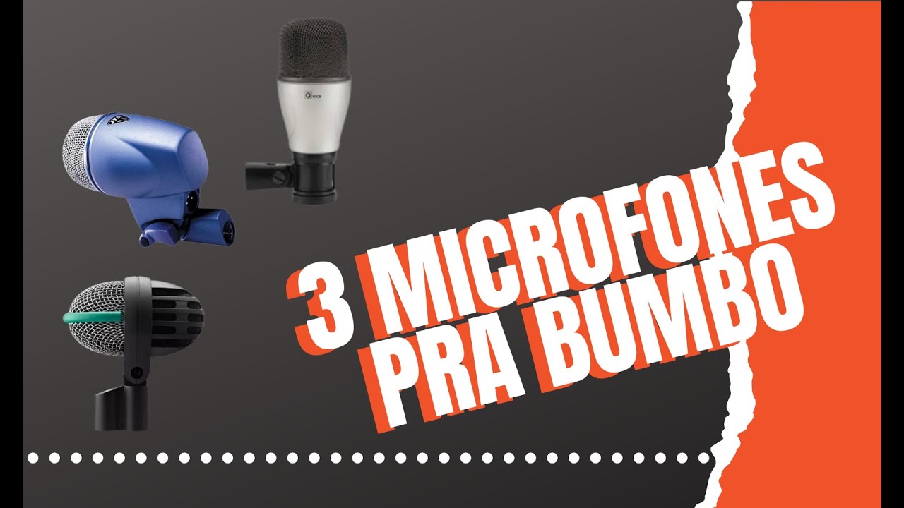 Dica De Microfones pra Bumbo - AKG D112, Samson Q Kick, Jts Nx-2