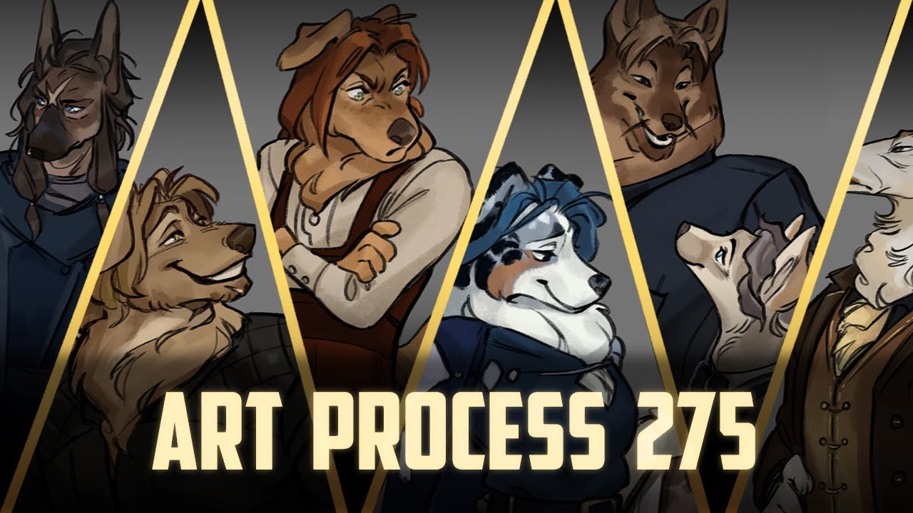 Speedpaint.275 the gang's all here