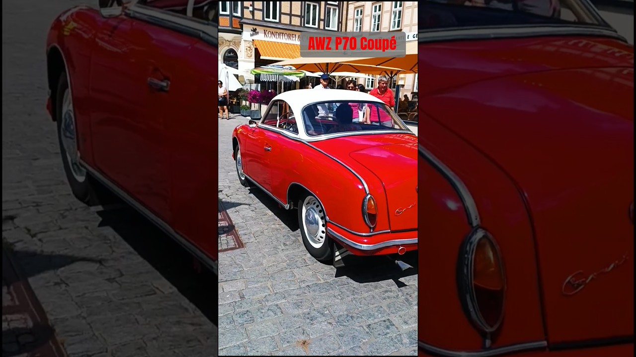 Automobilwerk Zwickau (AWZ) P70 Coup&eacute; &bull; 23 PS / Bj. 1958 &bull; Kunststoffkarosserie #Leichtbau