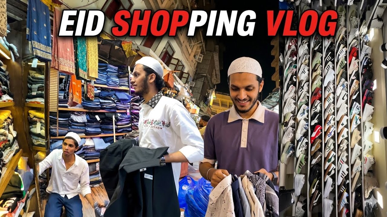 Eid Shopping Vlog 2026 !!😍🌙 (kya kya liya?) || Zaid Ansari vlogs 