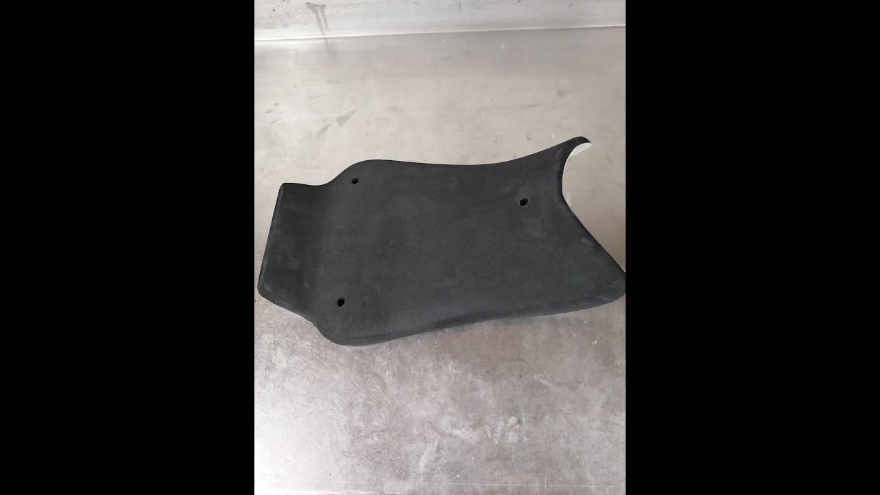 How to make superbike race seat foam pad BMW S1000RR