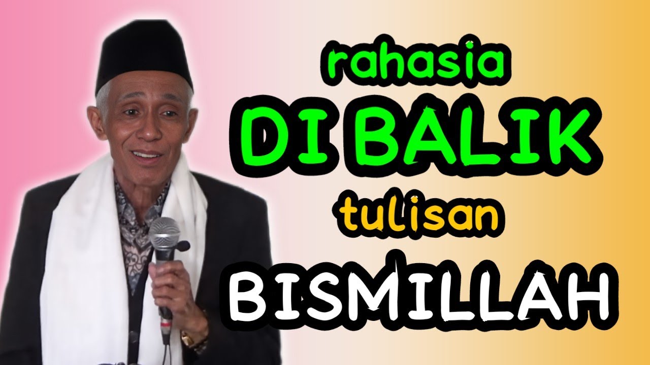 112 DAHSYATNYA TULISAN BISMILLAH🔥kh muhammad sholihun