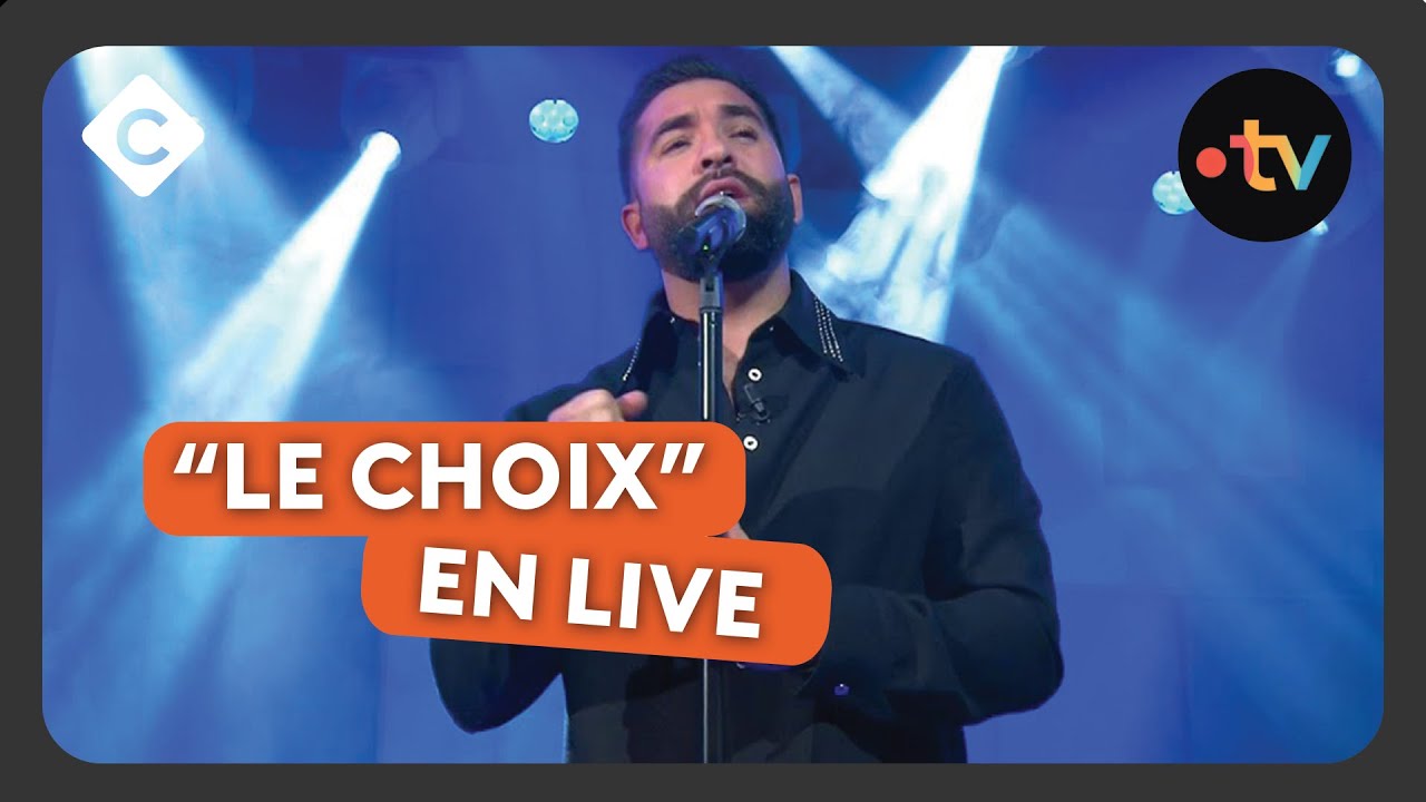 “Le choix” en live par Kendji
