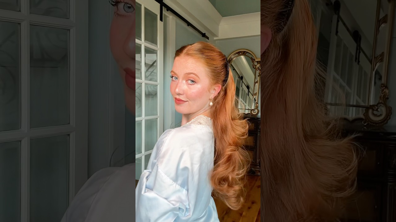 A simple and chic hairstyle! Trying french combs for the first time! #hairstyle #hair #hairstyles