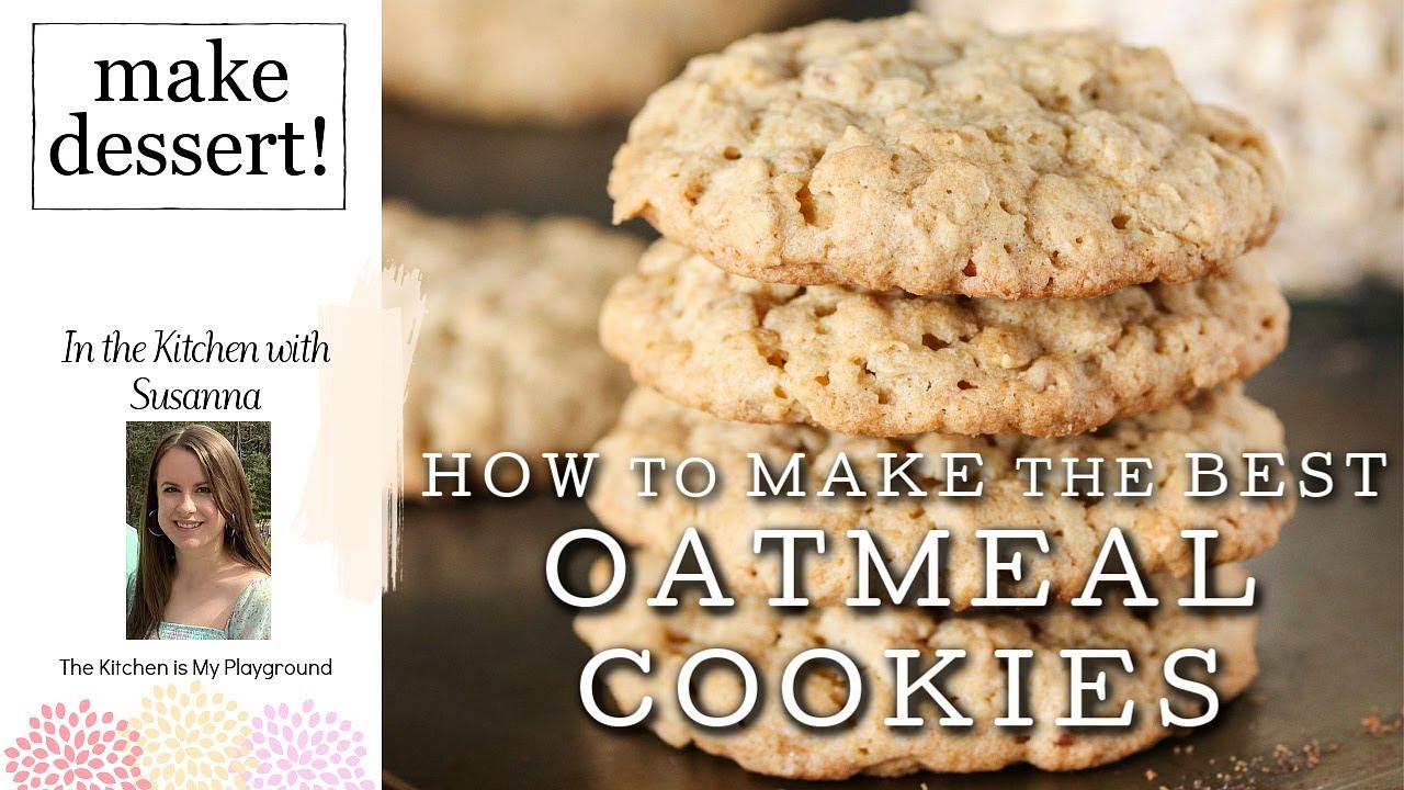 The BEST Oatmeal Cookies