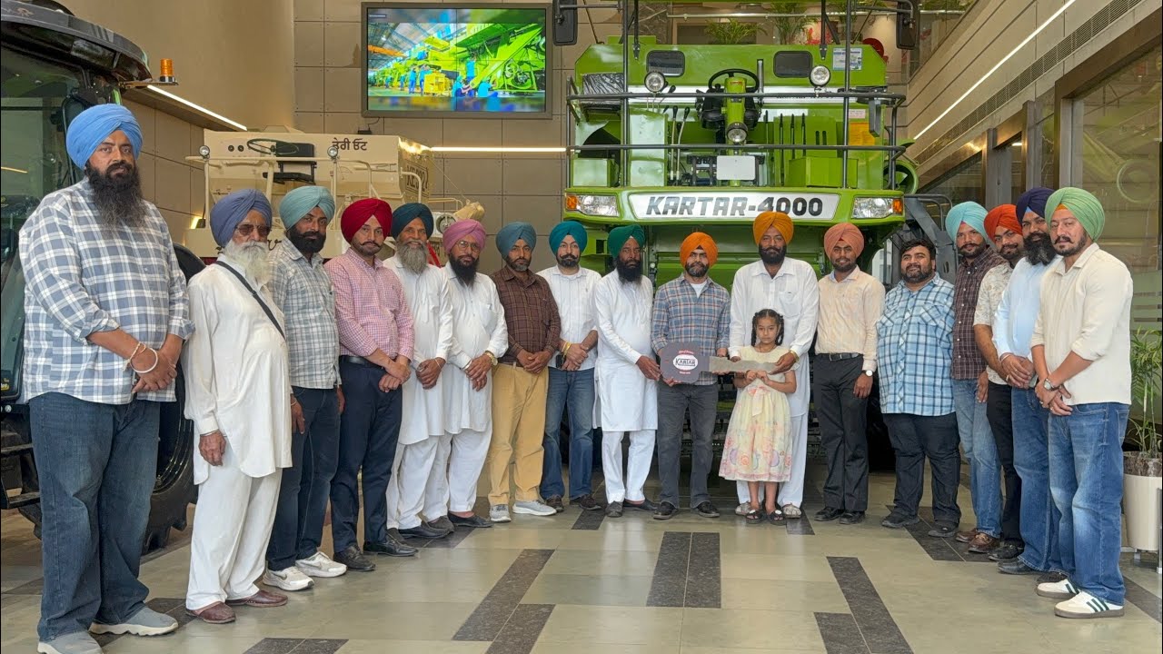 ਵਾਹਿਗੁਰੂ 💐 ਜੀ ਦੀ ਕਿਰਪਾ ਸਦਕਾ ਅੱਜ ਦੂਜੀ ਕਰਤਾਰ 🎊 ਕੰਬਾਇਨ ਲਈ 🙏🏻🙏🏻 // ਸੀ ਇੱਕ ਰੀਝ ਪੁਰਾਣੀ 🤞🏻🤞🏻#kartarcombine 