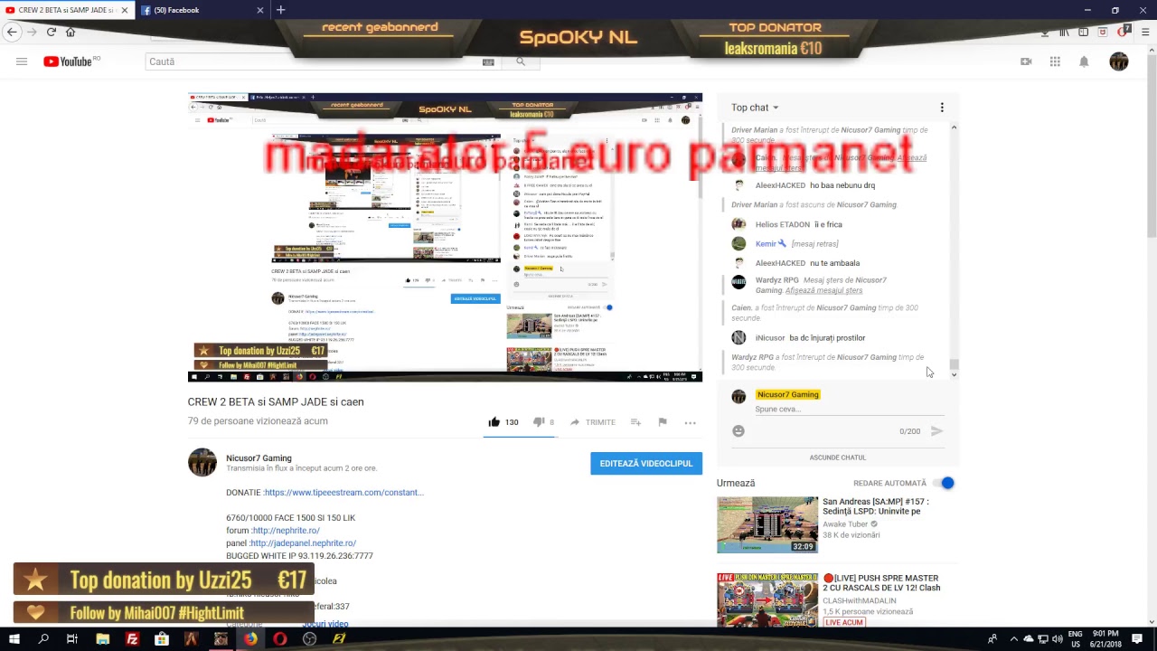 CREW 2 BETA si SAMP JADE si caen