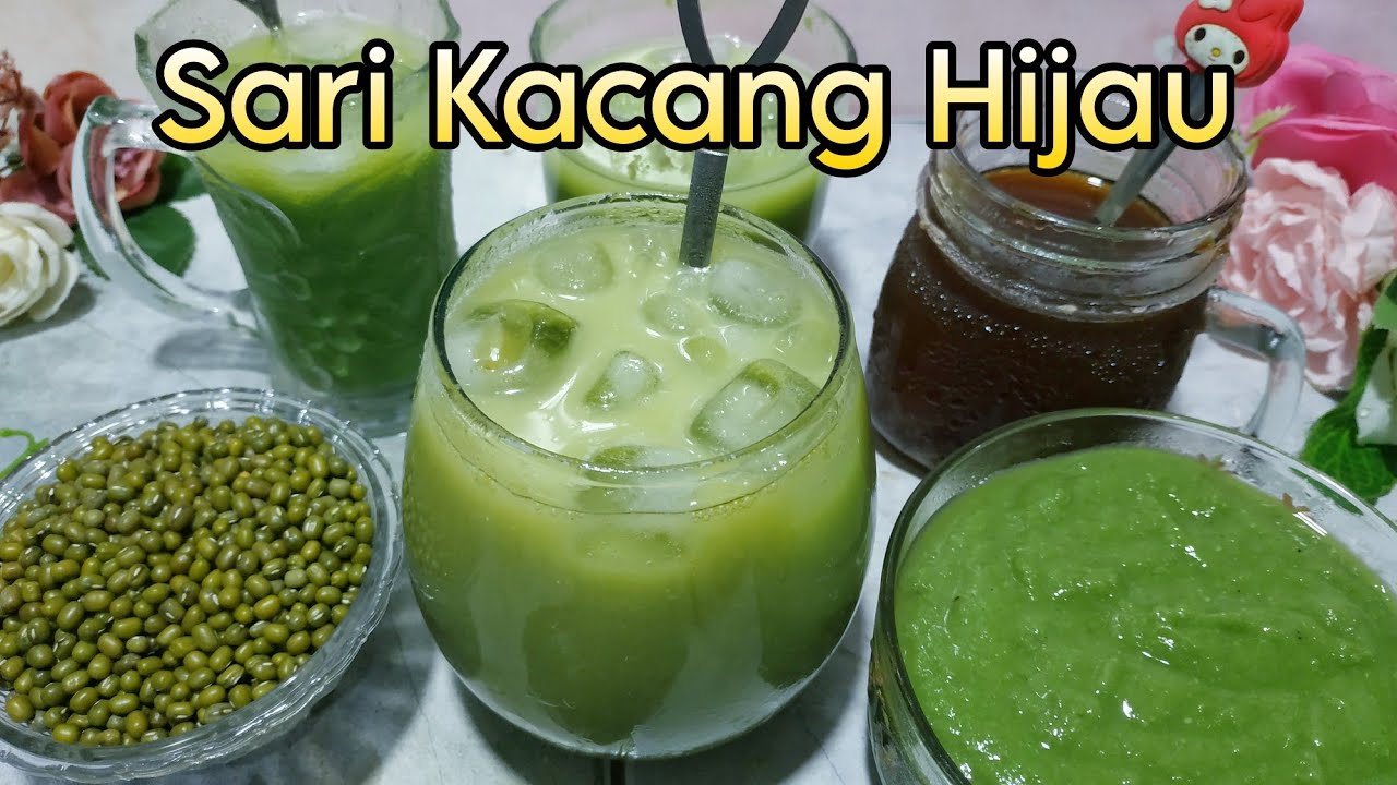 Sari Kacang Hijau/Lek Tao Ko Khas Pontianak •••Minuman Khas Pontianak Enak dan Segar Banget
