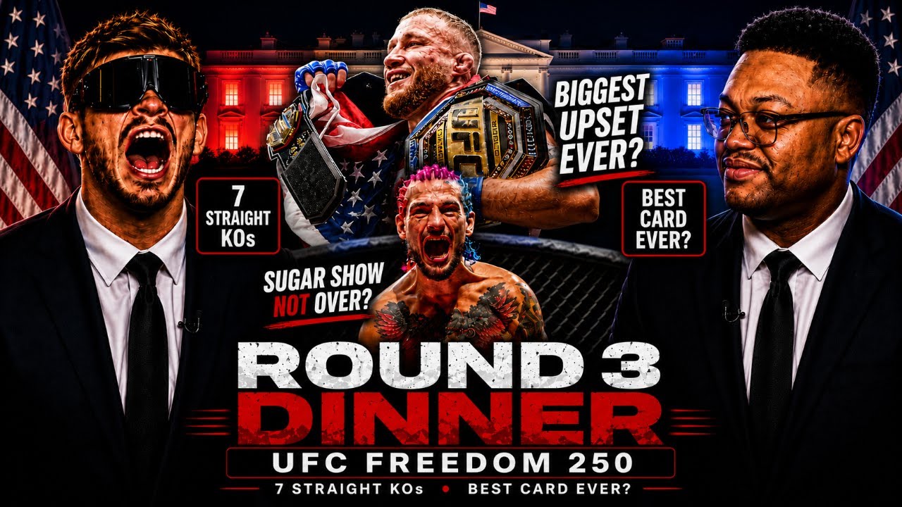 Round 3 Dinner Ep. 13 🍽️ | 7 Straight KOs?! + Biggest Upset Ever?