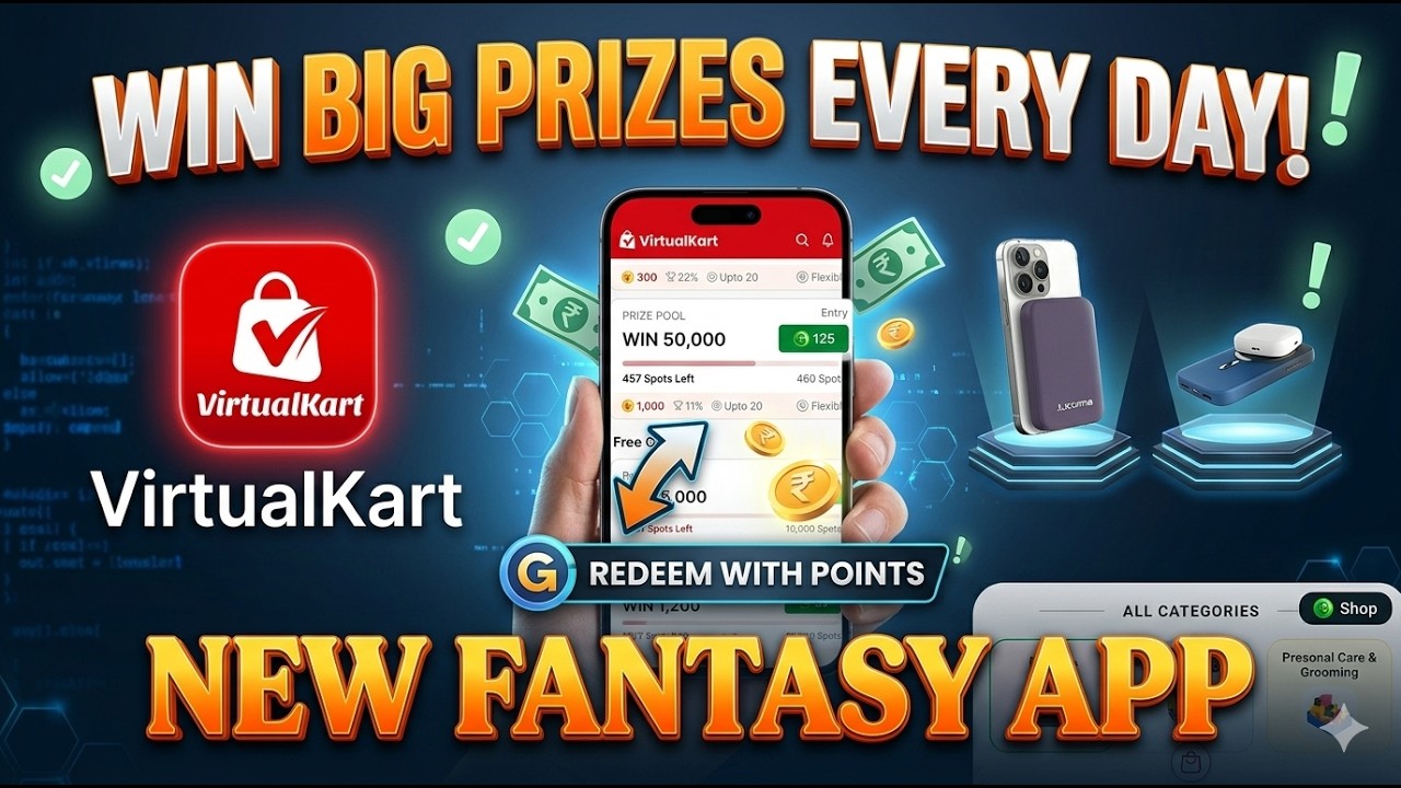 Virtual Kart New Fantasy App l Real or Fake | New Fantasy App |