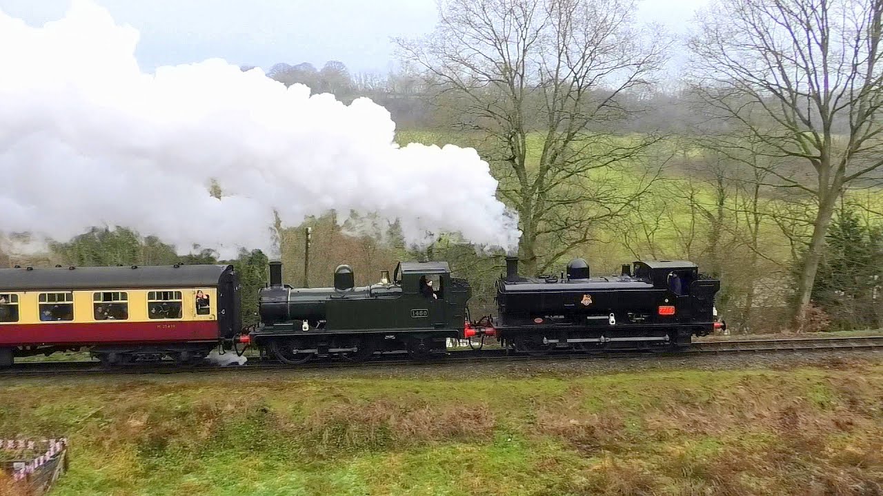 GREAT but COLD day at Severn Valley Railway's 'Winter Steam Gala'! 4th January 2025