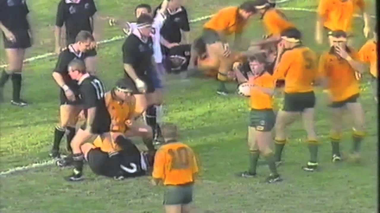 Wallabies v All Blacks 1992 - Ballymore, Brisbane (Highlights - Part 3)