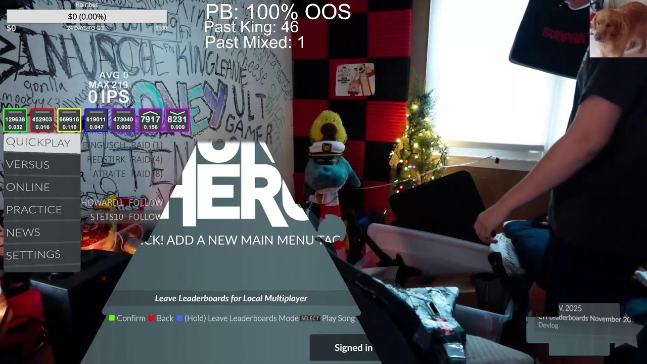 VSJ Day 36 || PB: 100% OOS (in 120 fps)