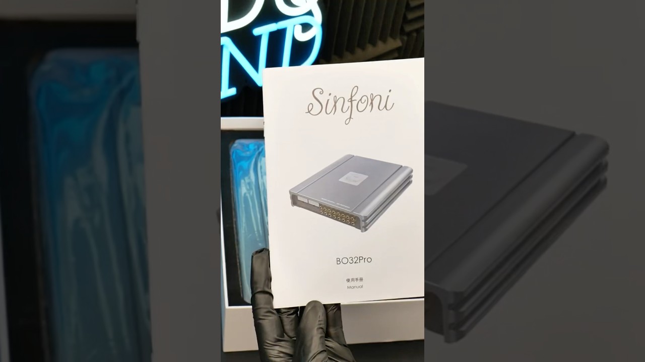 Sinfoni bo32 DSP Amplifier 