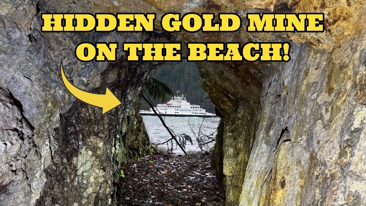 We Found an Abandoned GOLD Mine Beside a BC Ferries Terminal